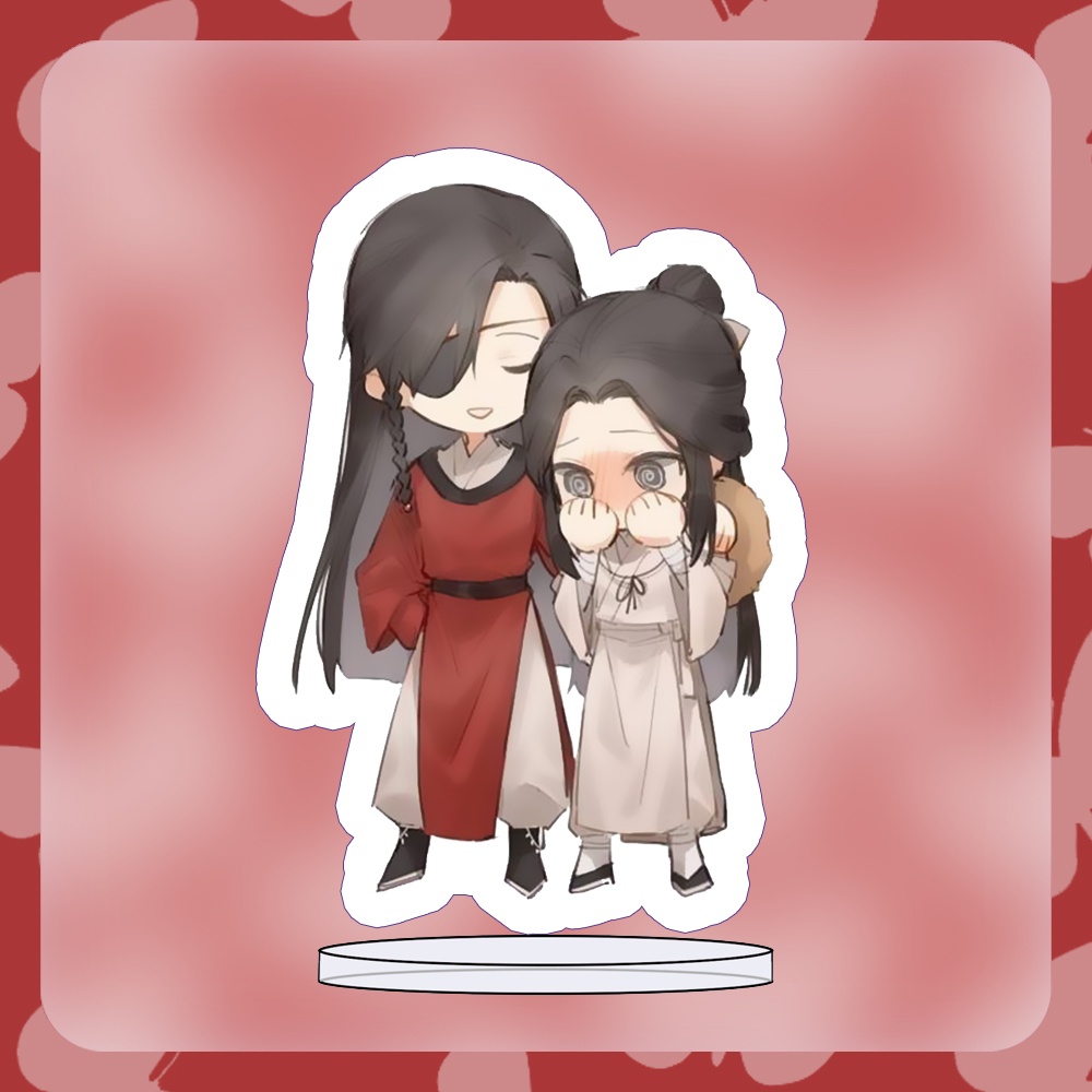 Mô hình Standee THIÊN QUAN TỨ PHÚC Mặc Hương Đồng Khứu Heaven Official's Blessing manhwa chibi mica trưng bày