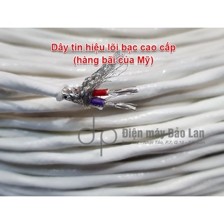 Dây tín hiệu lõi bạc cao cấp, hàng bãi của Mỹ. Bảo hành đổi trả trong 7 ngày