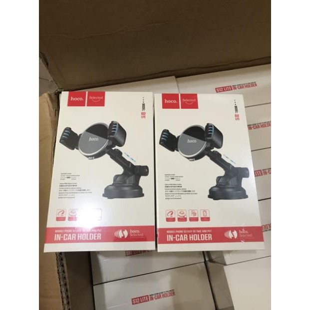 Đỡ điện thoại trên ô tô cao cấp Hoco S6 lite