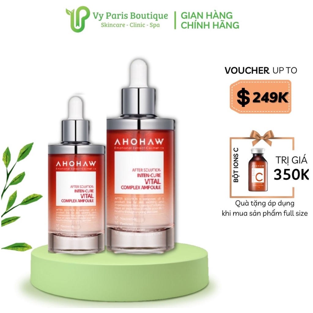 Serum Dưỡng Trắng Ahohaw After Solution Inten Cure Vital 50ml - 150ml
