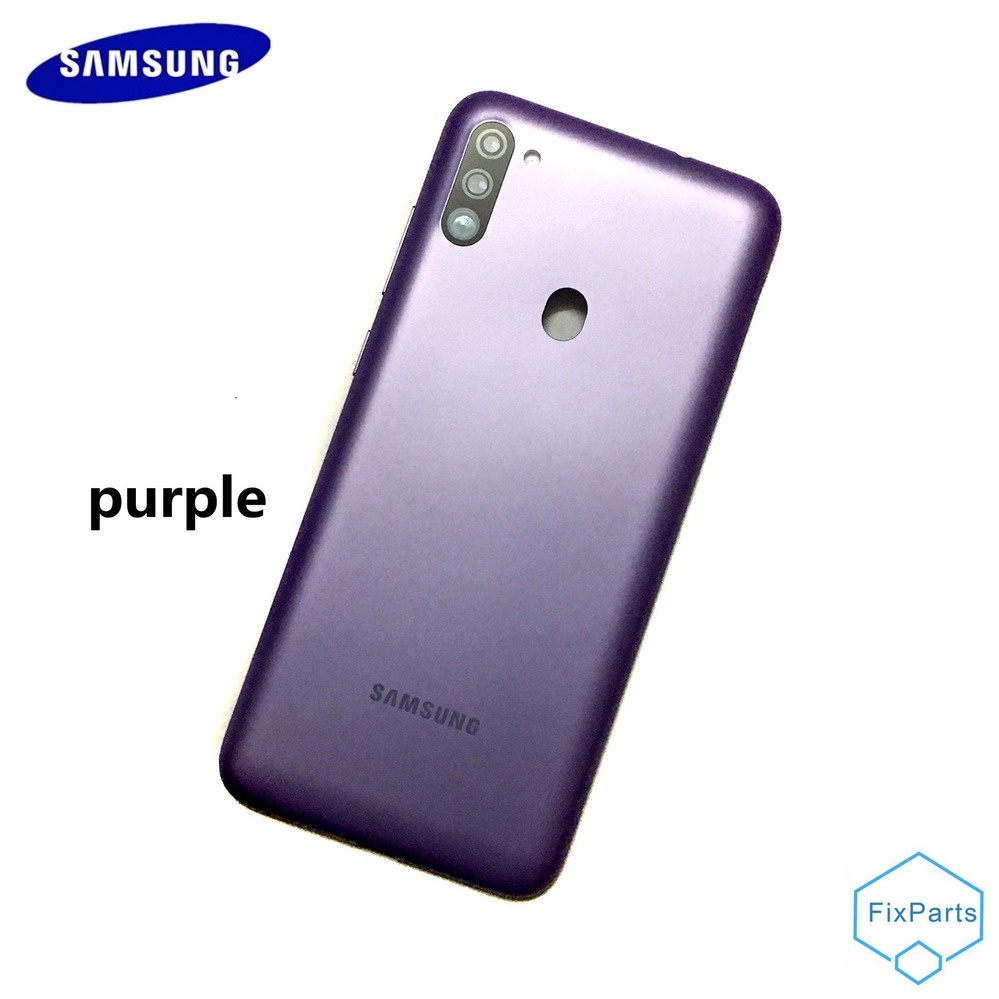 Ốp Điện Thoại Khung Pin Có Nút Mặt Sau Cho Samsung Galaxy M11 M115