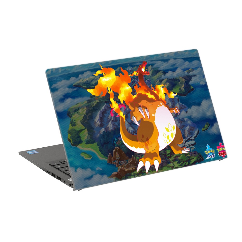 Skin Laptop In Hình Pokemon Charizard Dành Cho Các Dòng Máy Dell Hp Asus Msi Acer Lenovo Macbook Theo Yêu Cầu