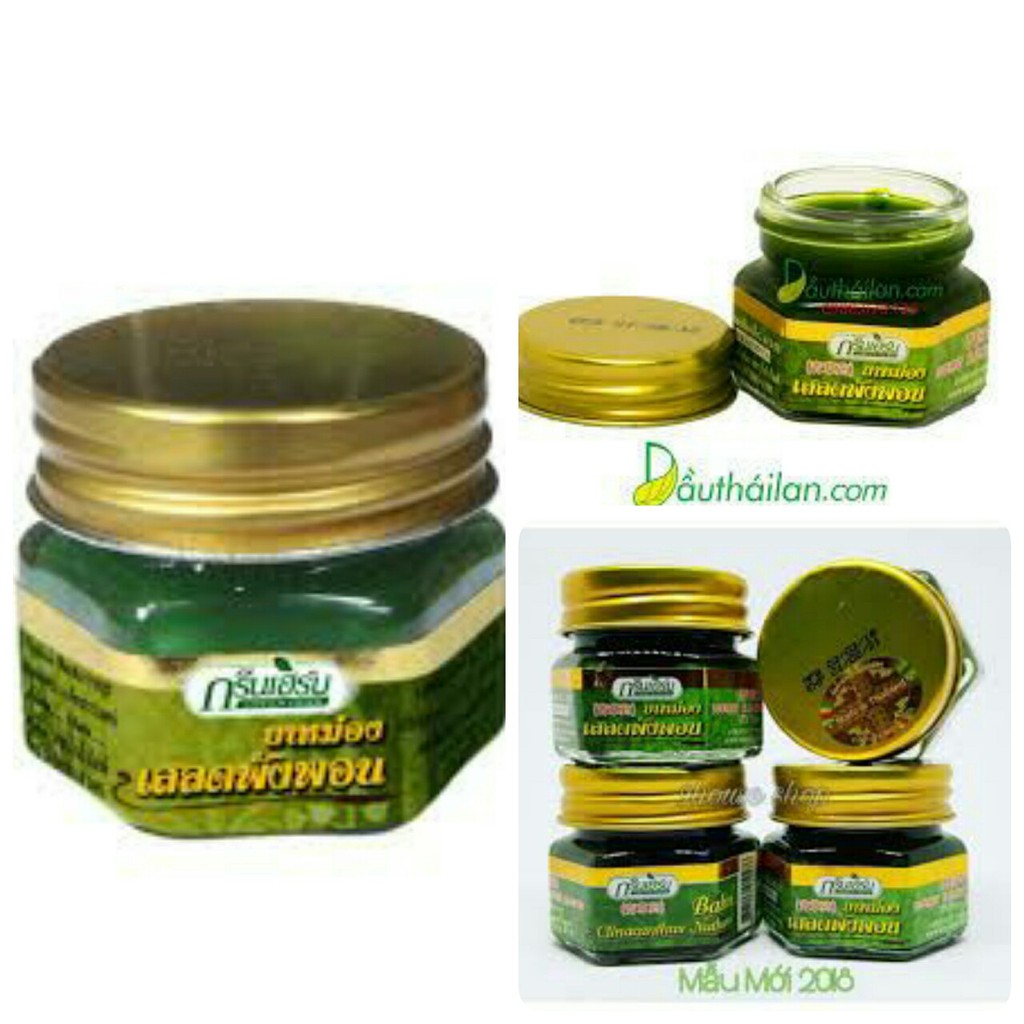 Dầu Cù Là Thảo Dược Green Herb Balm Thái Lan 10g