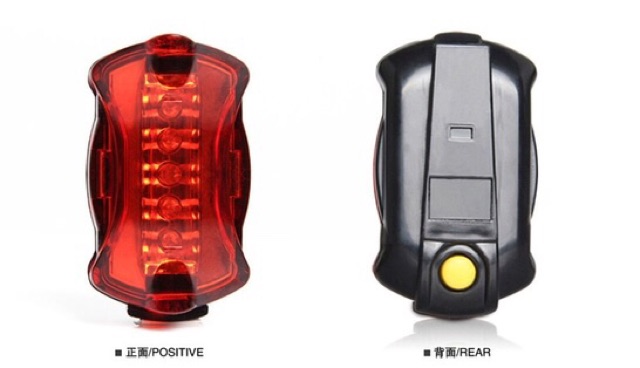 Đèn Hậu sau xe đạp sủ dụng pin