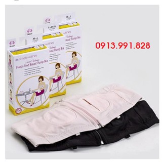 Áo hút sữa rảnh tay vắt sữa thoáng mát, tiện dụng 100% cotton ôm sát ngực thoải mái cho mẹ an toàn cho bé