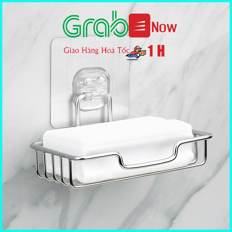 Giá Inox đựng xà bông dán tường phòng tắm-Sang trọng-Tiện lợi