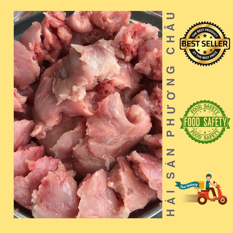 [HỎA TỐC SG] Chả cá thác lác nguyên chất nấu lẩu, nhồi khổ qua 500g