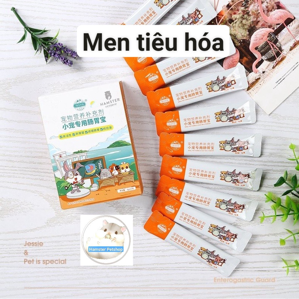 Men tiêu hóa Jessie  dành cho hamster/thỏ/bọ/sóc/nhím