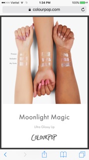 Son bóng Colourpop Ultra glossy lip