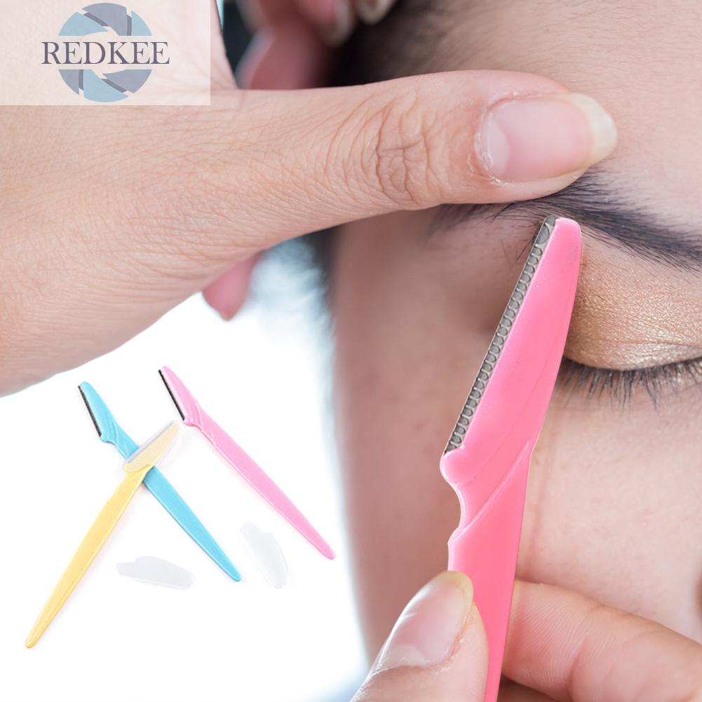 [Hàng mới về] Set 3 dụng cụ tỉa lông mày an toàn tiện dụng cho nữ