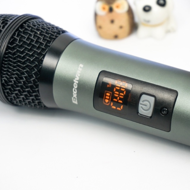 Mic Karaoke Không Dây Excelvan K18V - Bảo Hành 6 Tháng