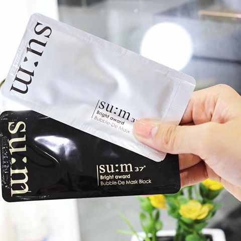 Mặt nạ thải độc SUM đen 37 Bright Award Bubble-De Mask Black