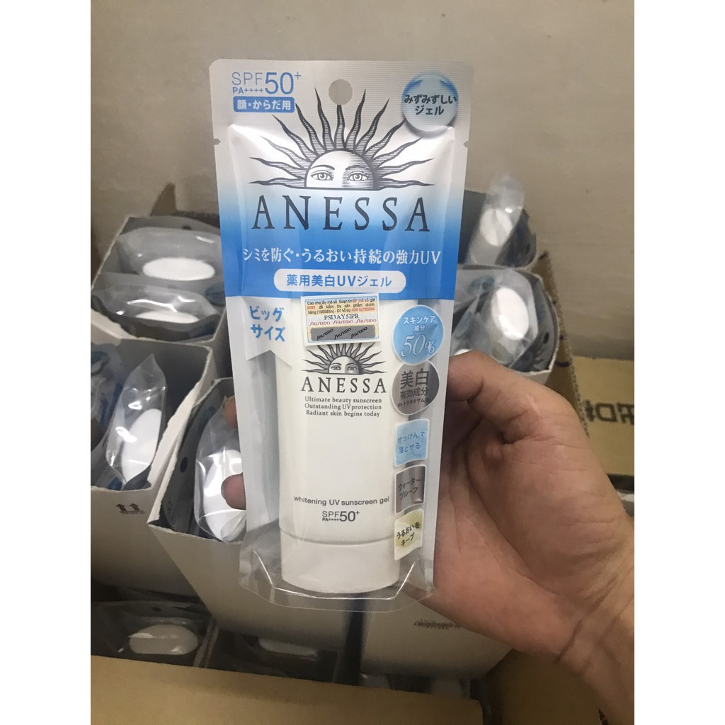 Kem Chống Nắng Anessa Perfect UV Sunscreen Skincare Gel SPF50+/PA++++ 90g