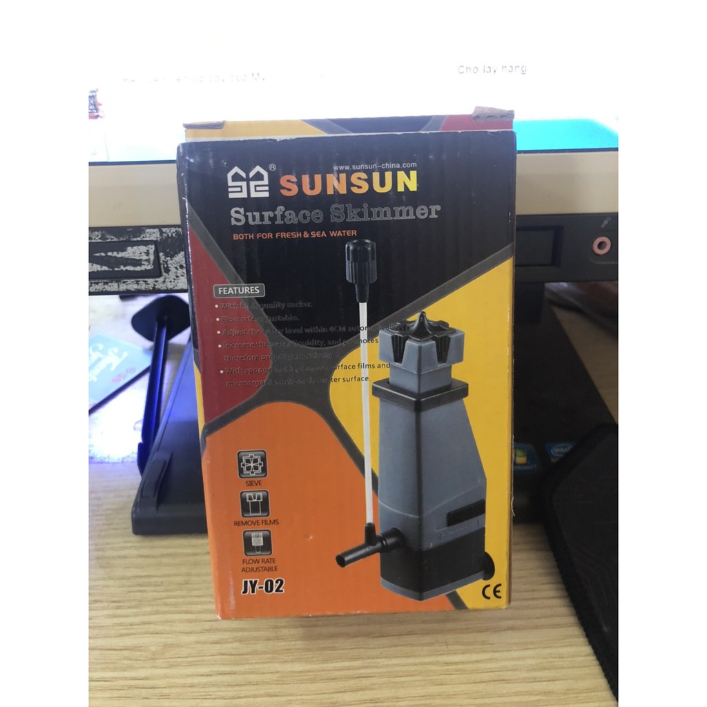 Lọc váng bể cá Sunsun JY-02, JY-03