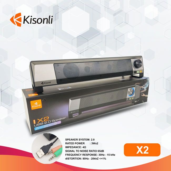 Loa 2.0 Kisonli X2. VI TÍNH QUỐC DUY