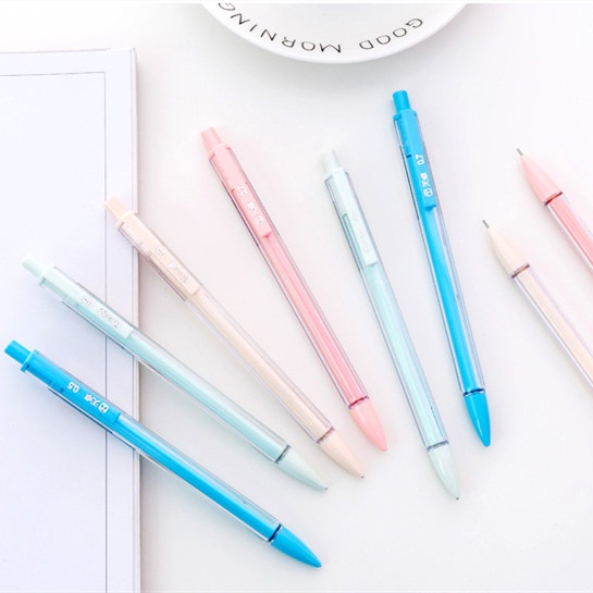 Bút Chì Cơ Trong Suốt Đơn Giản Dành Cho Học Sinh