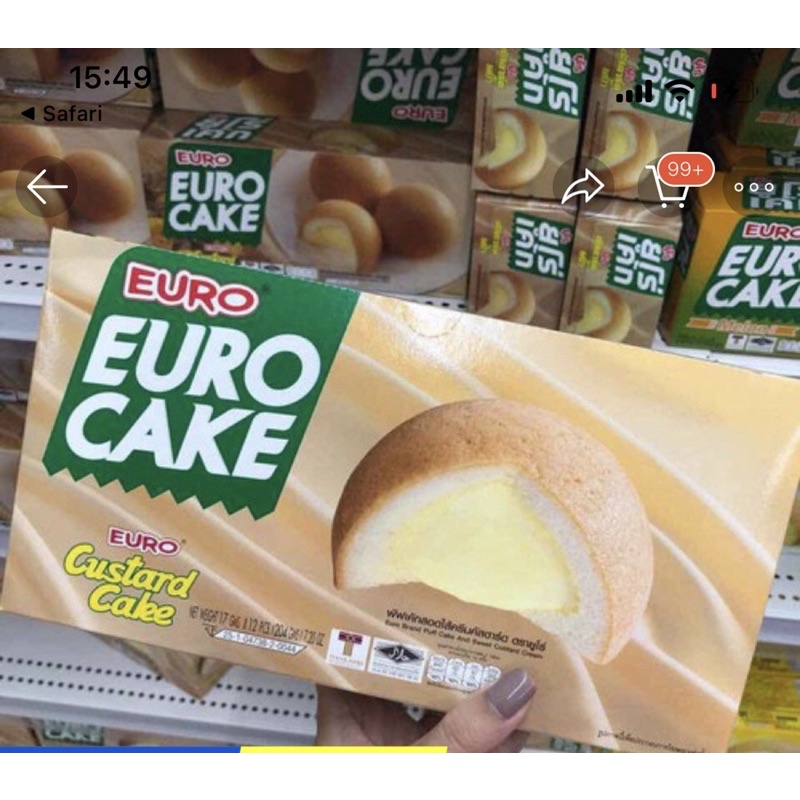 Bánh trứng thái euro cake