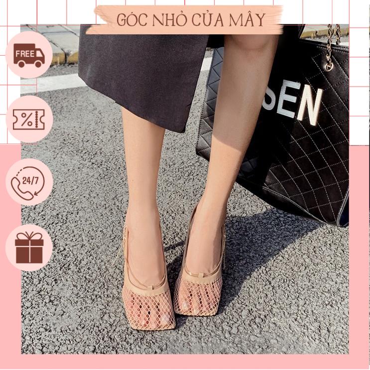 Giày Cao Gót Nữ Phong Cách Âu Mỹ Thời Trang Cho Mùa Hè GNCM2