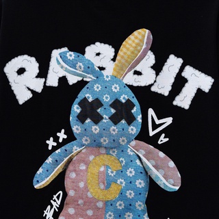 [COD] Áo thun Unisex Bad Rabbit GOOD RABBIT đen