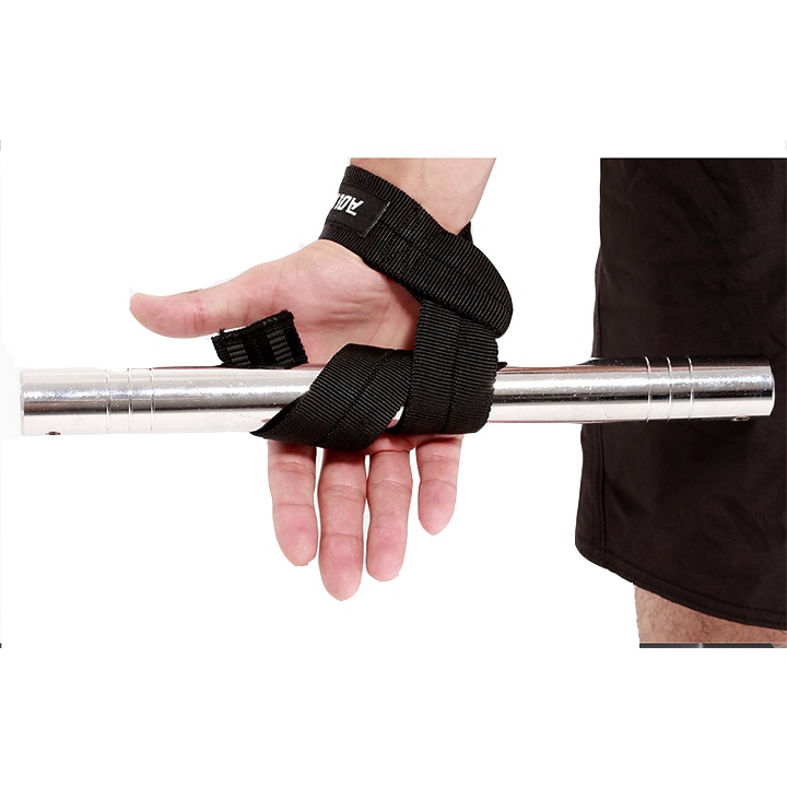 Dây kéo lưng hổ trợ nâng đòn tạ Aolikes 7635 (1 đôi)