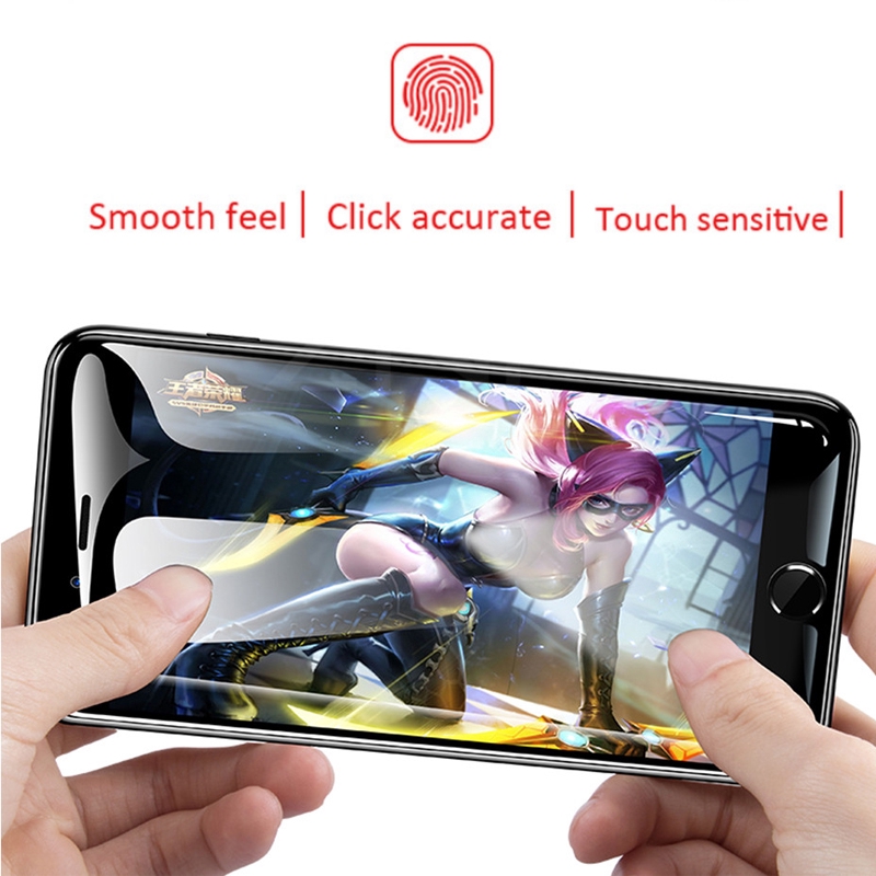 Kính cường lực 9D bảo vệ toàn màn hình dành cho IPhone X XR XS 11 Pro Max 8 7 6 6s Plus