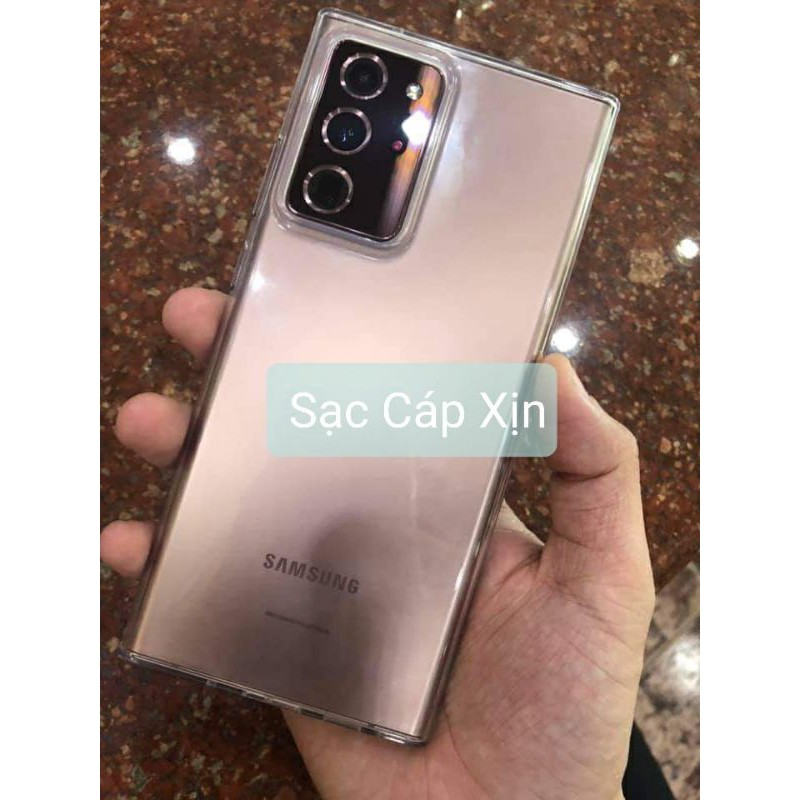 Ốp theo máy Samsung Note 20 ultra silicon dẻo