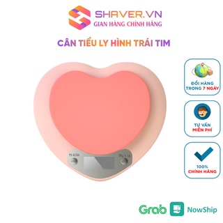 Cân tiểu ly điện tử nhà bếp mini định lượng 1g - 5kg, Cân tiểu ly làm bánh độ chính xác cao