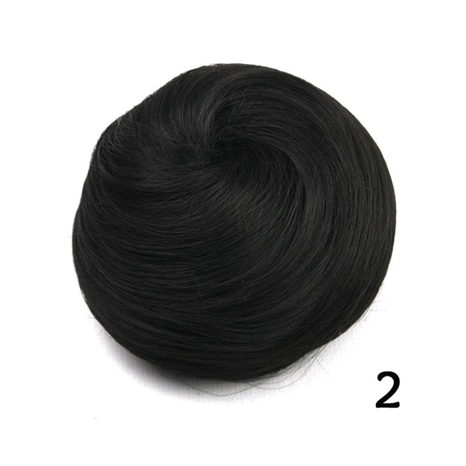 Búi Tóc Giả Hình Bánh Donut Bằng Sợi Tổng Hợp Dành Cho Nữ