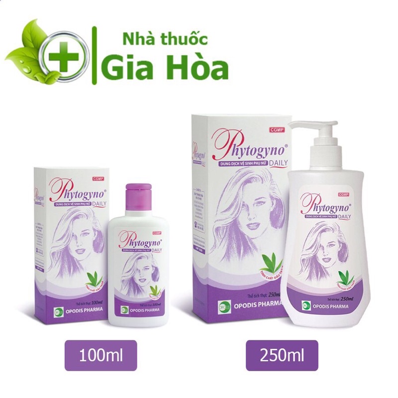 Phytogyno Daily - Dung dịch vệ sinh phụ nữ hằng ngày giúp làm sạch nhẹ nhàng, dưỡng da, khử mùi hôi và bảo vệ vùng kín