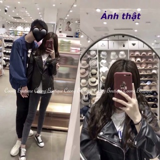 Áo khoác da 2 lớp style Hàn Quốc | Leather Jacket