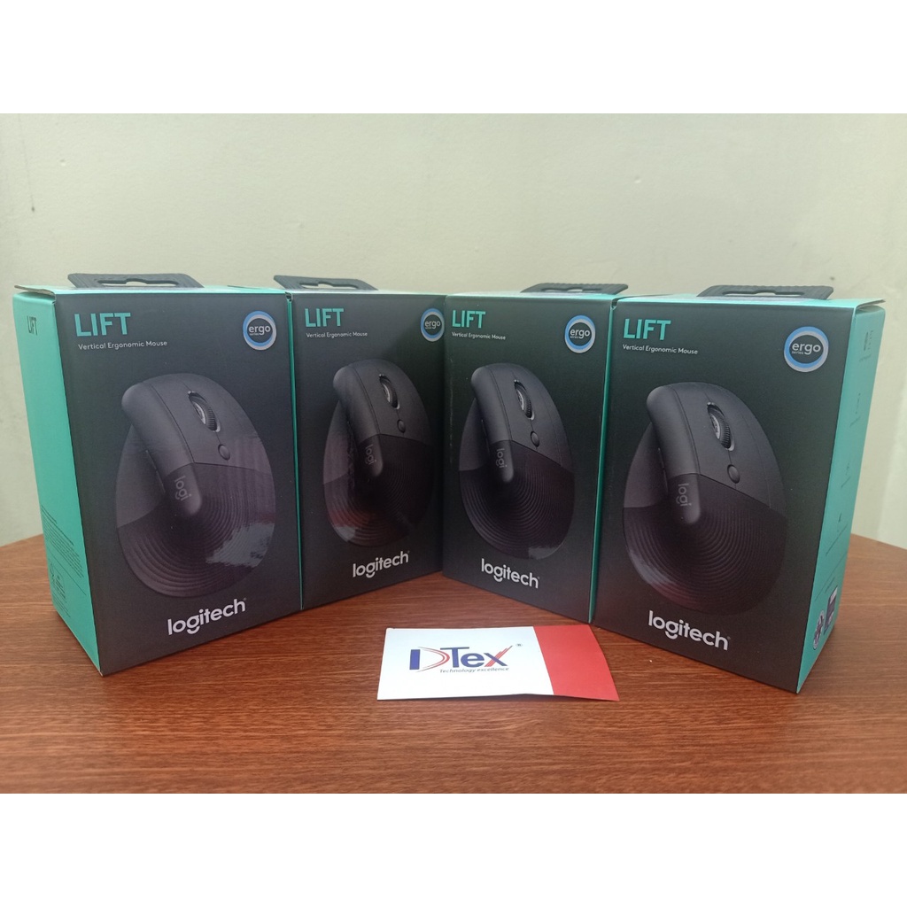 Chuột Công Thái Học Logitech Lift Vertical - Hàng Chính Hãng