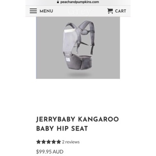 Địu ngồi cao cấp JerryBaby Mỹ