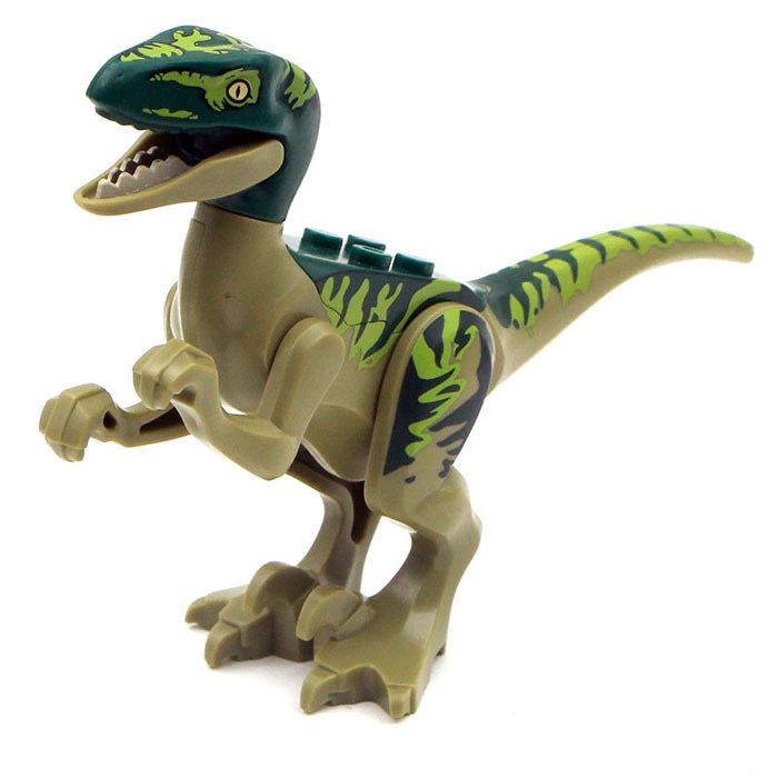 Mô hình đồ chơi khối xây dựng nổi tiếng khủng long Tyrannosaurus Rex Velociraptor Styx