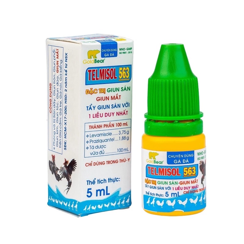 TELMISOL 563 cho gà lọ 5ml