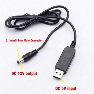 Cáp chuyển đổi 5v sang 12v