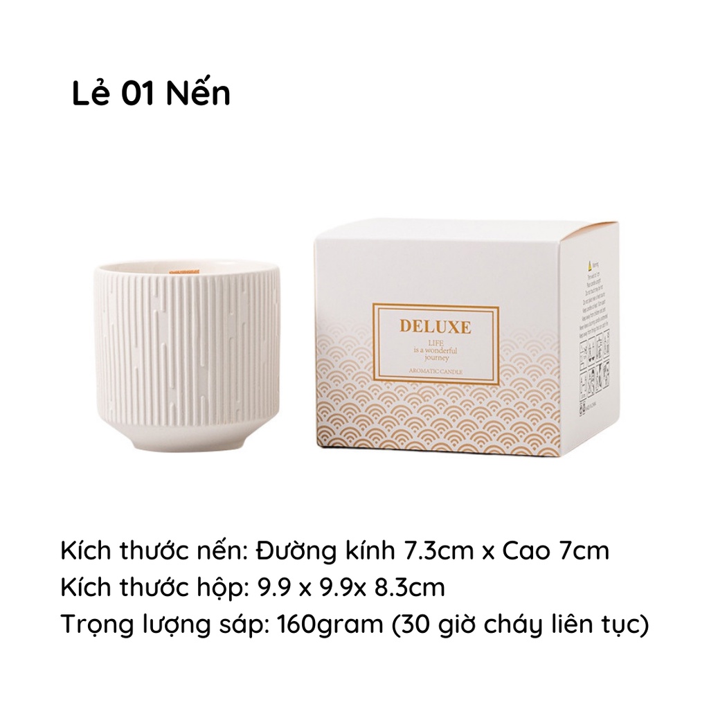 Nến Thơm Phòng Thiên Nhiên Candle Cup Không Khói Sáp Thơm Thư Giãn NEN16