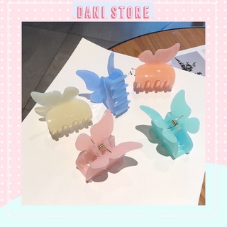 Kẹp tóc bươm bướm màu pastel Hàn Quốc