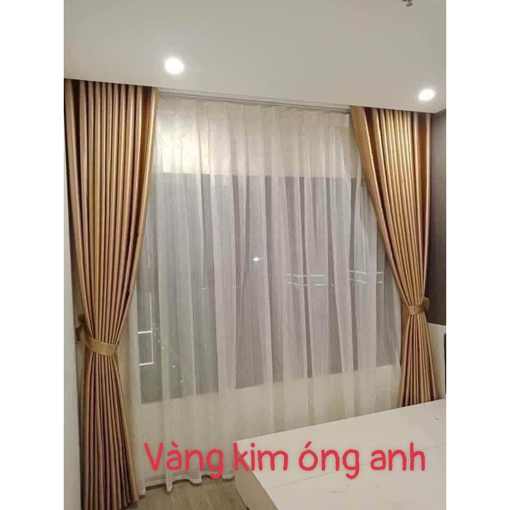 Rèm cửa chống nắng cực tốt,sang trọng , nhiều kích cỡ, họa tiết MÀU VÀNG KIM