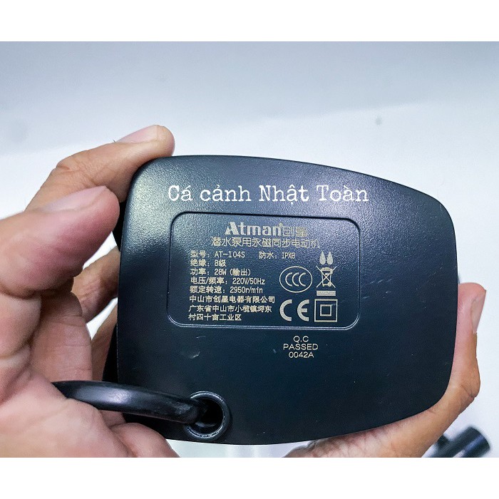 ATMAN 104S MÁY BƠM NƯỚC CHO BỂ CÁ