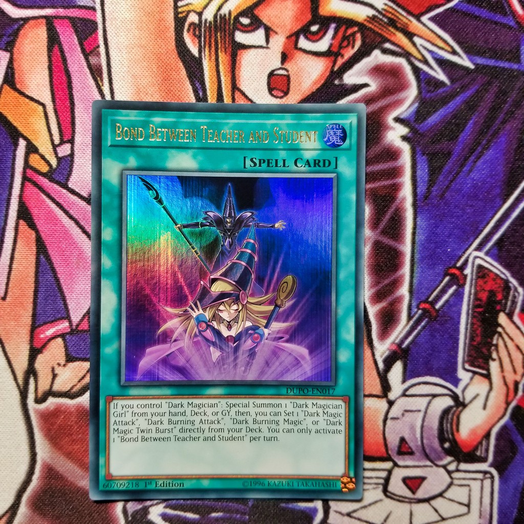 Thẻ bài Yugioh chính hãng | Bond Between Teacher and Student | DUPO Ultra Rare