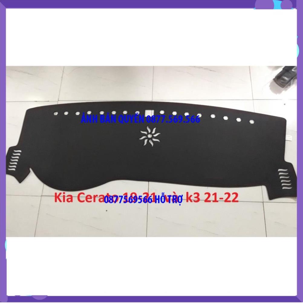 THAM TAPLO DA VÂN KIA CERATO THẢM TRẢI LÓT TAPLO CAO CẤP 3 LỚP CHỐNG TRƯỢT CHỊU NHIỆT XE HƠI BAO HÀI LÒNG