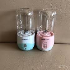 Máy xay sinh tố cầm tay mini sạc pin, Máy say sinh tố đa năng mini 300ml