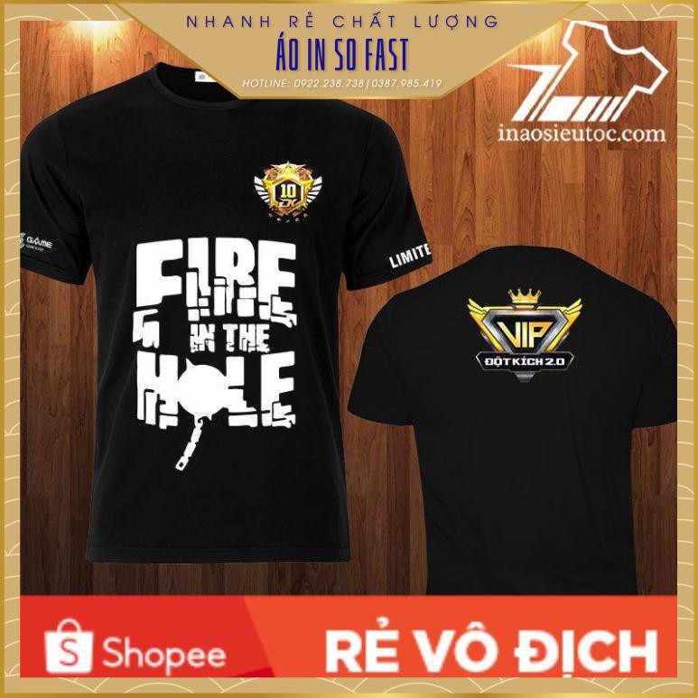 Áo phông Đột Kích - Cf đẹp siêu ngầu HOT nhất [GIÁ SIÊU ƯU ĐÃI]