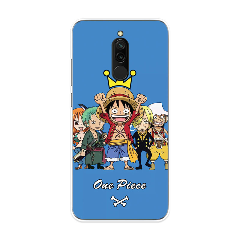 Ốp Lưng Xiaomi Redmi 8 8A Note 8 Pro TPU mềm Case One Piece Family portrait