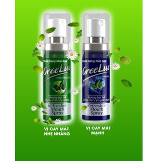 XỊT THƠM MIỆNG THẢO DƯỢC GREELUX 12ML [GREE LUX, GREENLUX]