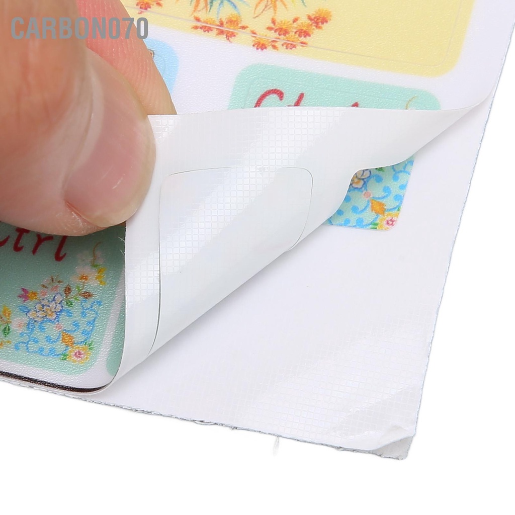 [Hàng Sẵn] Bộ 2 Miếng Dán Trang Trí Bàn Phím Bằng PVC Trong Suốt Hoạt Hình Dễ Thương Tiện Dụng Cho Máy tính để bàn【Carbon070】