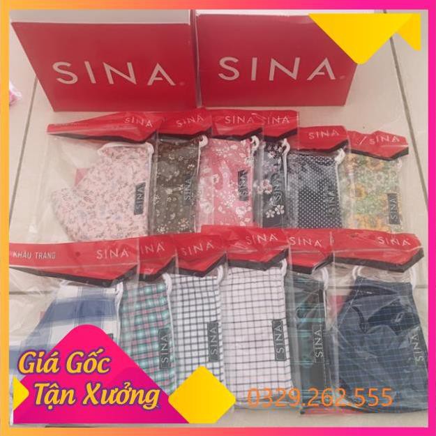 (Siêu Sale) Khẩu trang SINA kháng khuẩn hàng chuẩn cao cấp | BigBuy360 - bigbuy360.vn