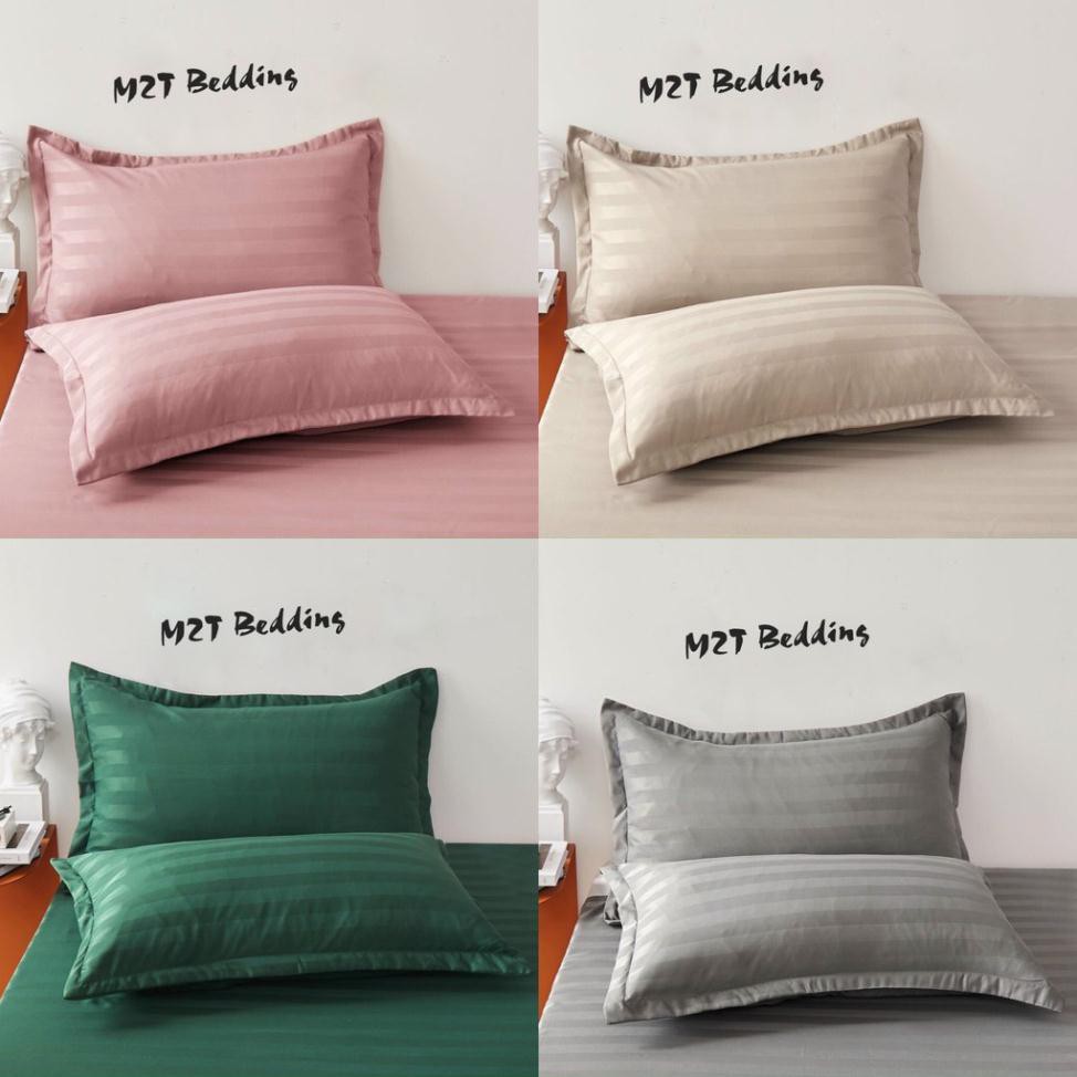 Bộ ga giường và vỏ gối Cotton 3F _ ga gối cotton Khách Sạn, Nhà Nghỉ, Homestay chuyên dùng