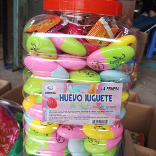 Kẹo hình quả trứng có gói kẹo nổ ở ngoài (60 chiếc)