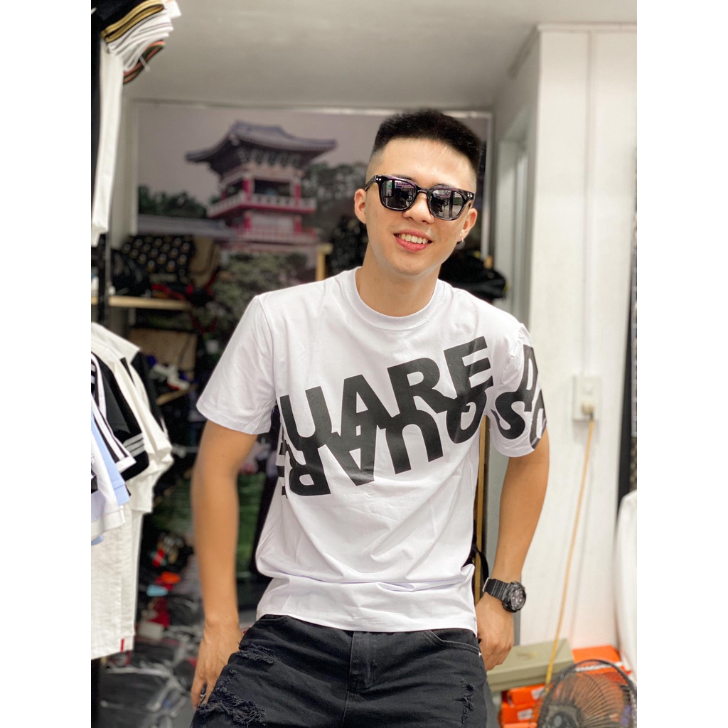 [ FREE SHIP ] [FREE SHIP] Áo phông nam DSQ dập chữ Trấn Thành đã mix | BigBuy360 - bigbuy360.vn